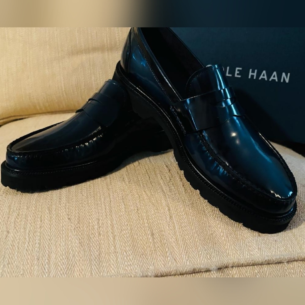 New in Box Men's Cole Haan Penny Loafers